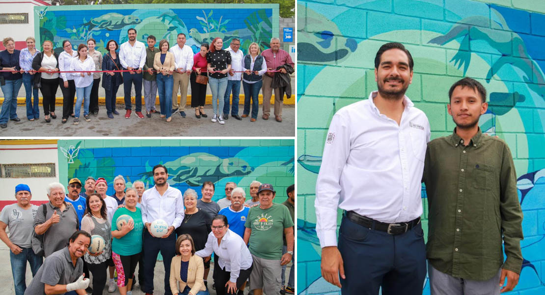 Embellecen a Reynosa 14 murales impulsados por el Municipio