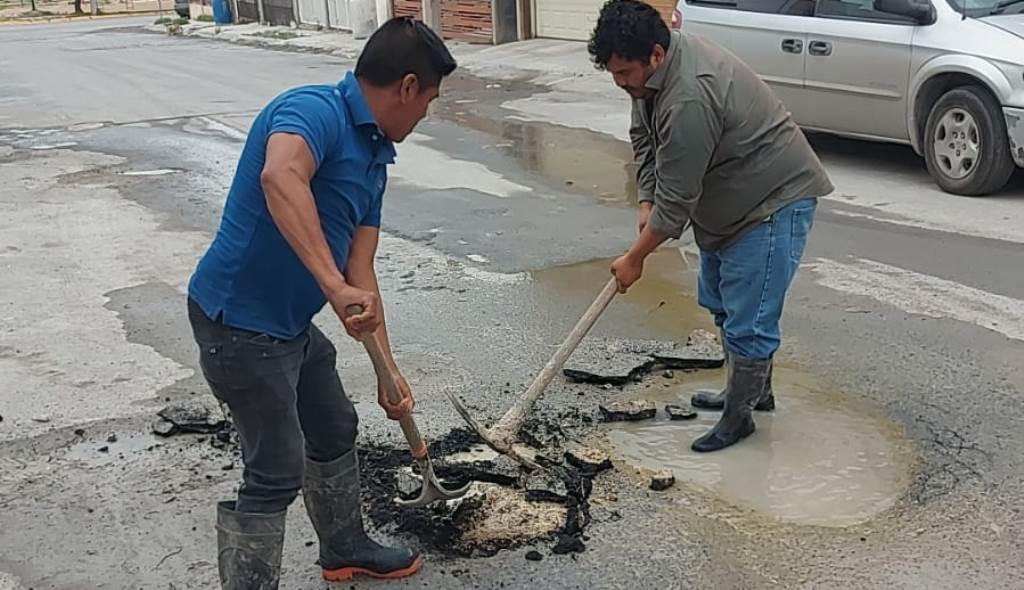 Atendió COMAPA fugas de agua potable en diferentes sectores de la ciudad