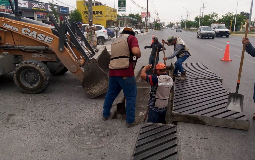 Atendió Gobierno de Reynosa puntos críticos para evitar inundaciones