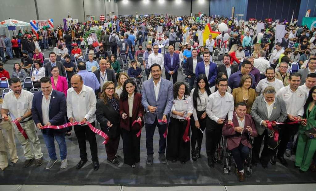 Ofertó Feria Nacional de Empleo, Reynosa 2023 más de 1,500 empleos