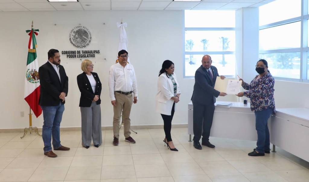 Recibe Congreso del Estado Plan Estatal de Desarrollo del gobierno humanista de Américo Villarreal Anaya