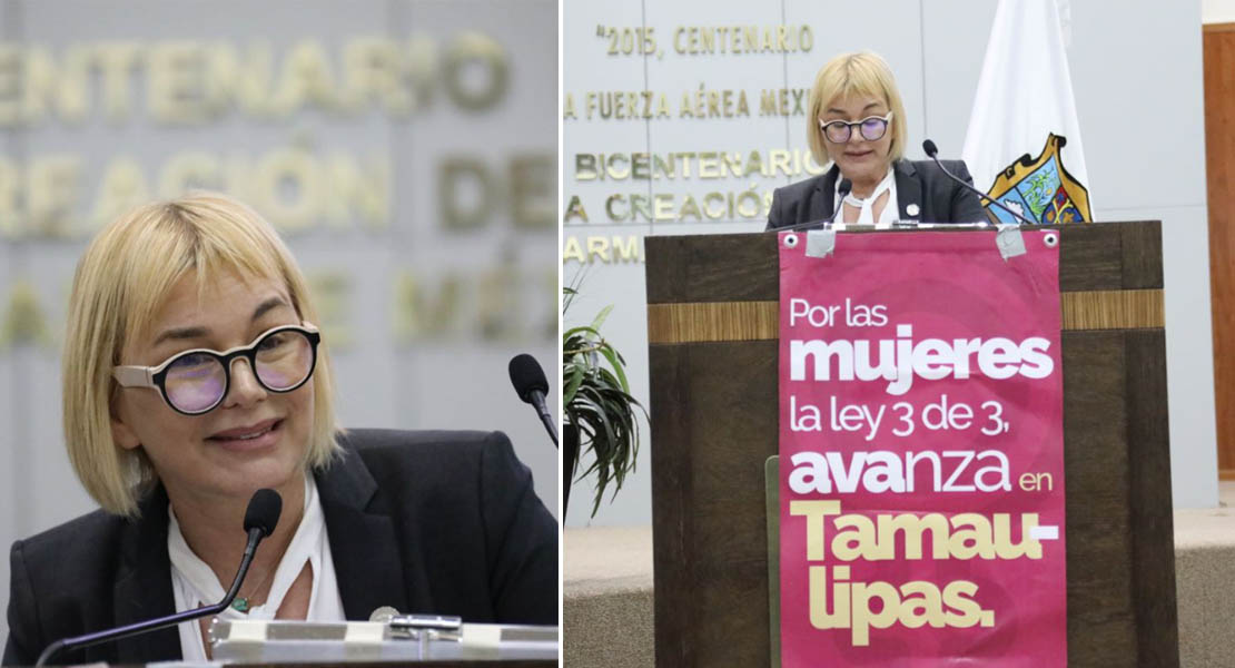 Por las mujeres, la Ley 3 de 3 avanza en Tamaulipas: Diputada Magaly Deandar