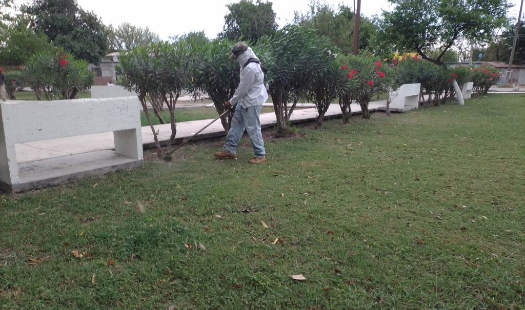 Rescata Gobierno de Río Bravo parque en colonia Fundadores