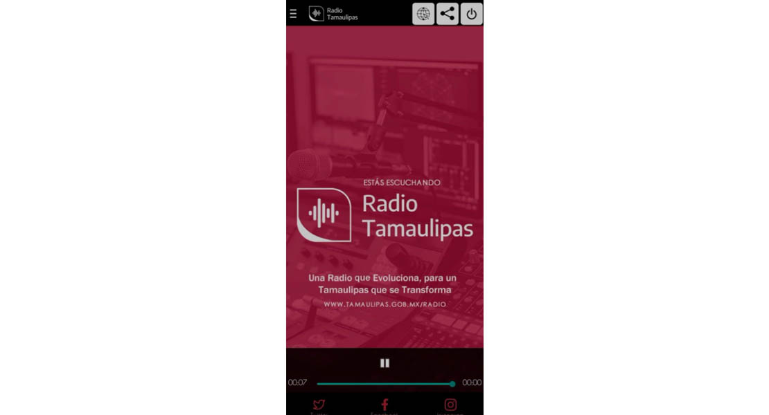 Lanza Radio Tamaulipas app para escuchar su programación en línea