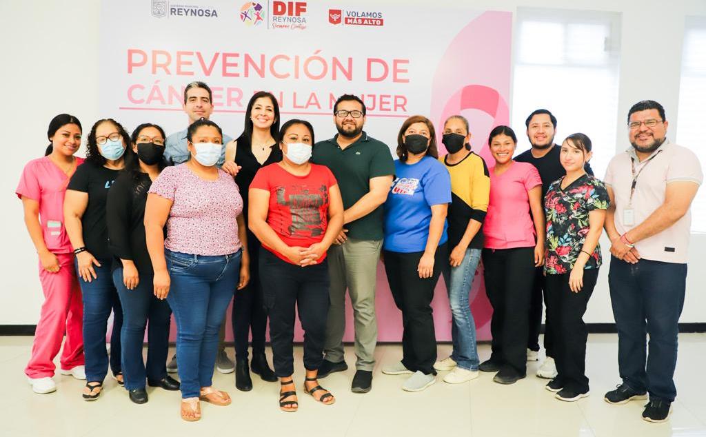 Realiza DIF Reynosa Campaña para el Diagnóstico Oportuno del Cáncer Cervicouterino
