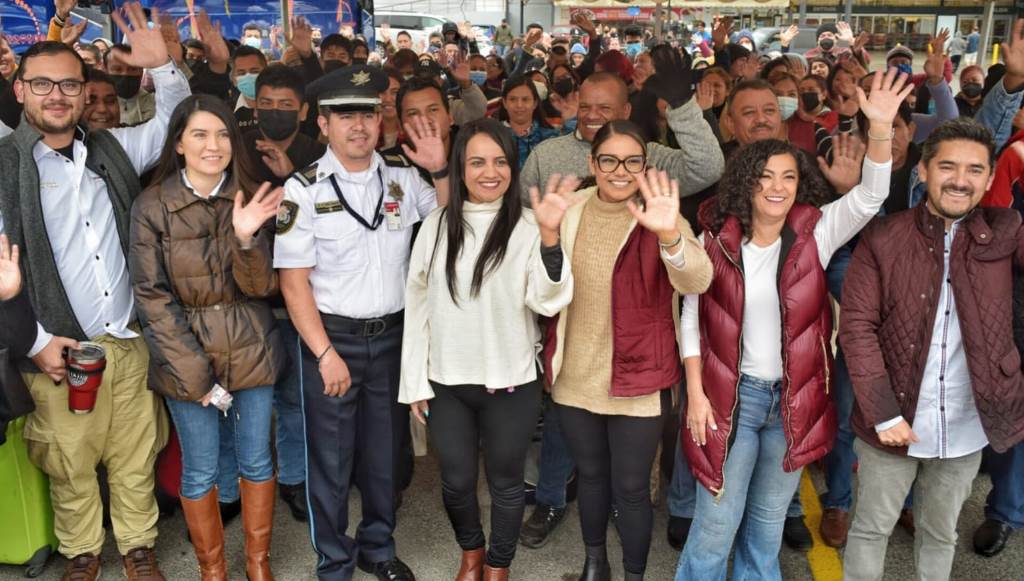 Salen a CDMX aspirantes a guardias de seguridad del sur de Tamaulipas; hay más mujeres