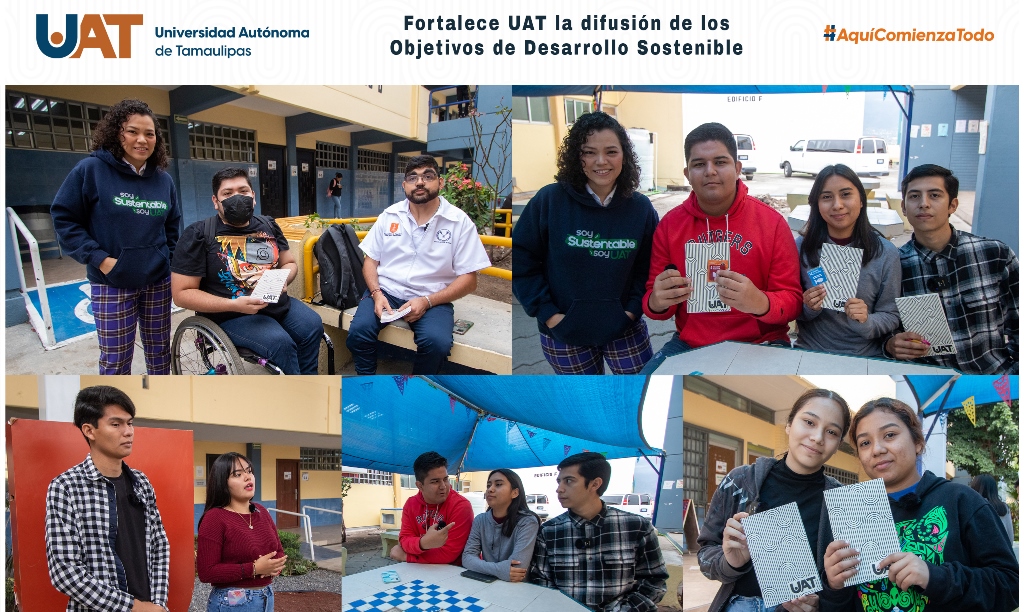 Fortalece UAT la difusión de los Objetivos de Desarrollo Sostenible