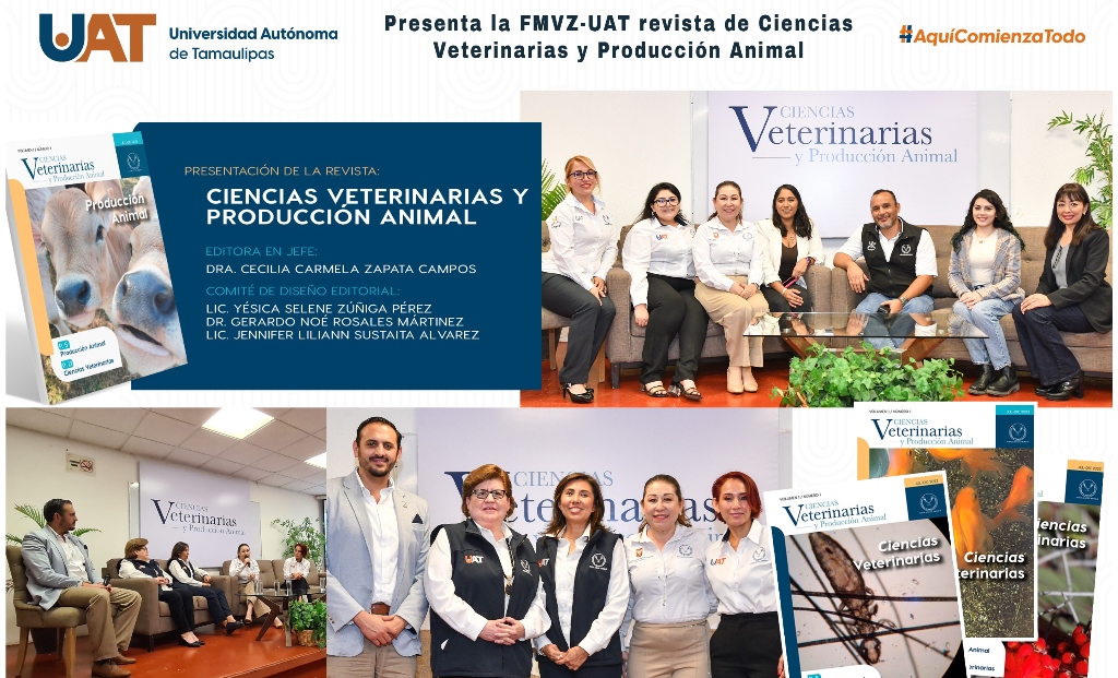 Presenta UAT revista Ciencias Veterinarias y Producción Animal