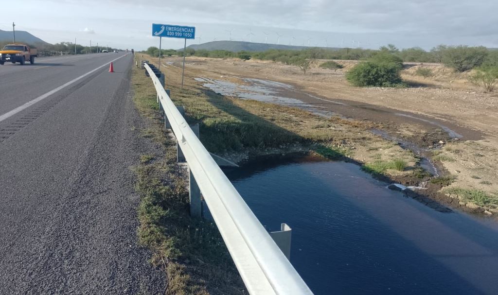 Alerta: Guardia Estatal brinda seguridad ante aparente fuga de combustible en Carretera Victoria-Zaragoza