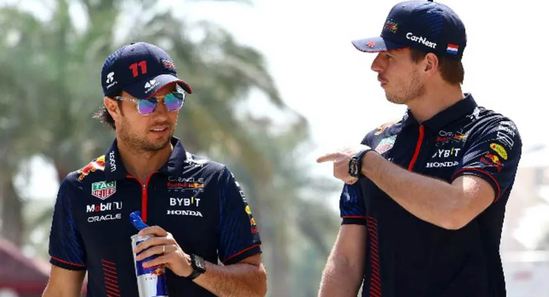 ¡Rompió el silencio! Checo Pérez habló de su relación con Verstappen