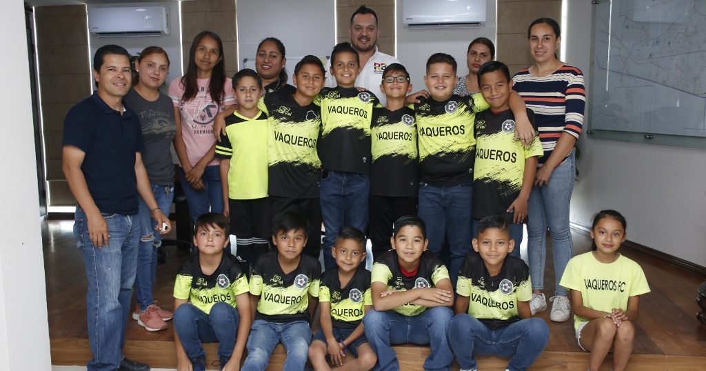 Da municipio respaldo total a Club Infantil Vaqueros