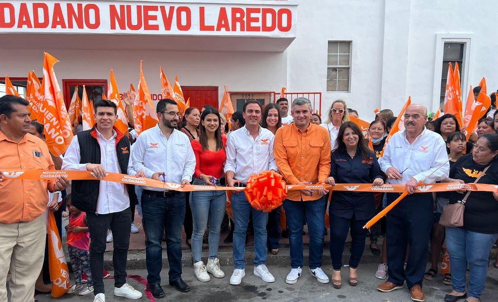 El futuro de Nuevo Laredo es naranja: Juan Carlos Zertuche