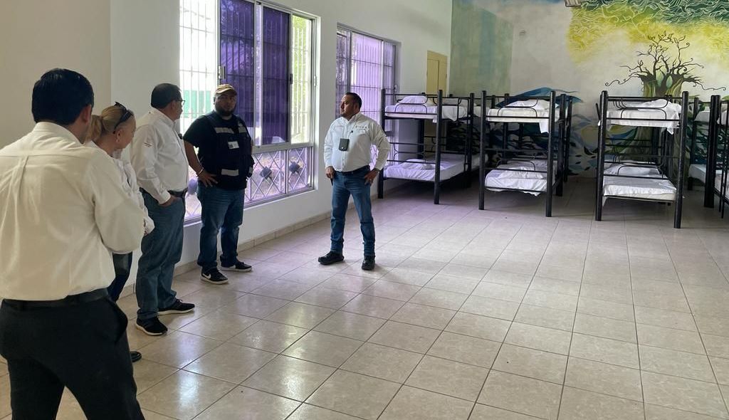 Gobierno de Tamaulipas implementa acciones de protección civil en albergues y puntos de concentración de migrantes