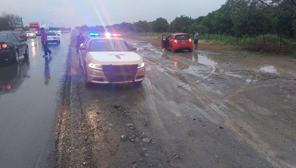 Alerta: Circulación lenta en Carretera Victoria-Monterrey por choque a la altura de Padilla