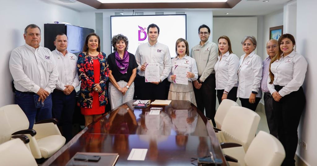 Firma DIF Tamaulipas convenio con el ITACE para capacitar a comunidades marginadas