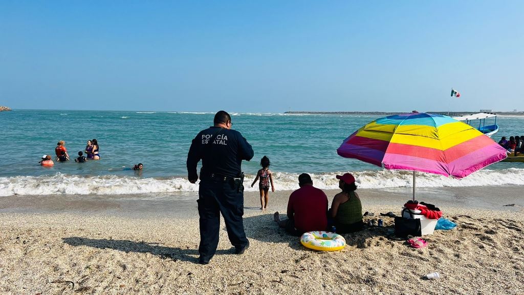 Guardia Estatal de Género presente en sitios turísticos de Soto la Marina