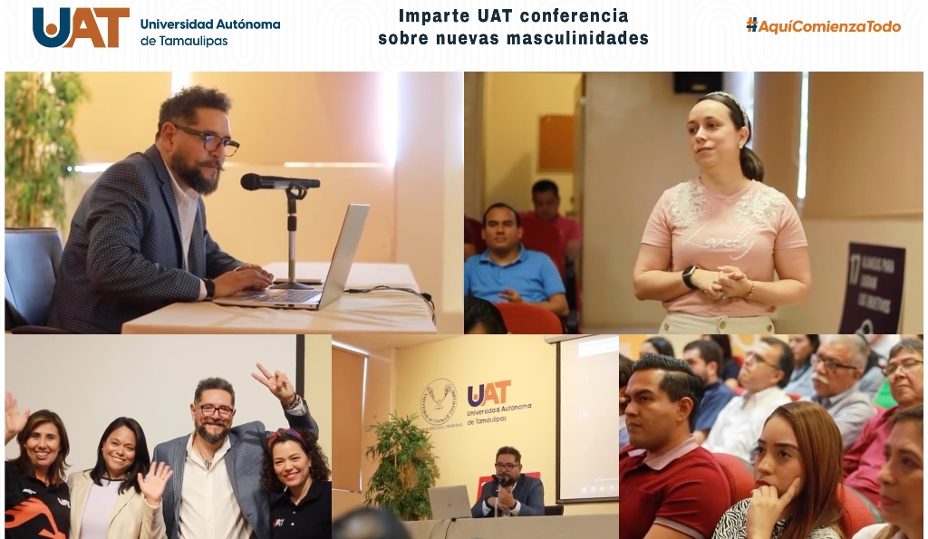 Imparte UAT conferencia sobre nuevas masculinidades