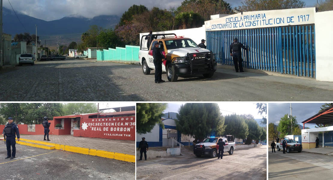 Guardia Estatal vigila planteles educativos en periodo vacacional