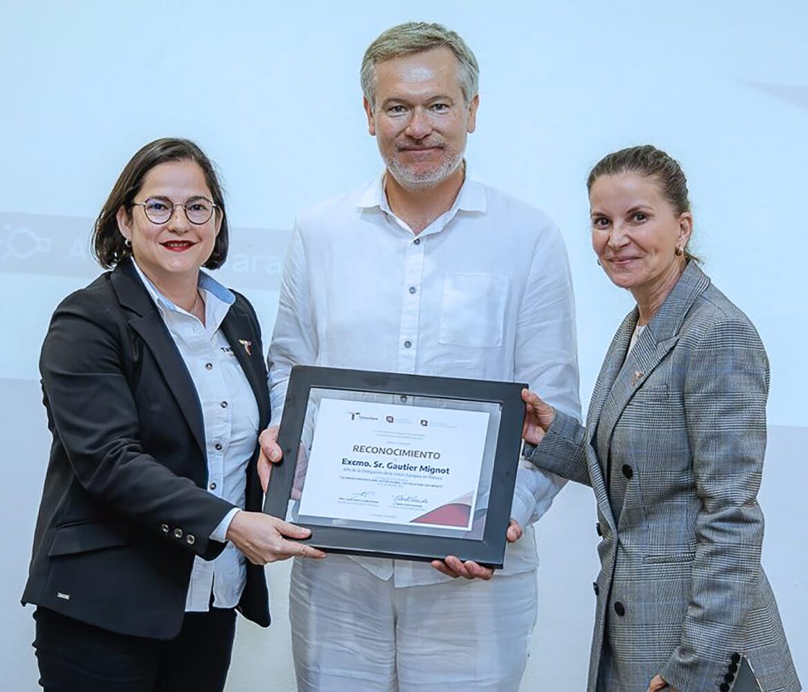 Conferencia magistral del embajador de la Unión Europea en México a estudiantes e investigadores de Tamaulipas