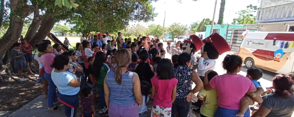 Guardia Estatal de Género celebra a niños y niñas victorenses