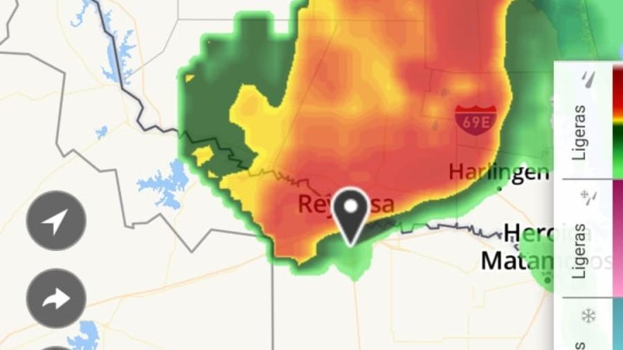 Alerta PCyB probabilidad de lluvia para Reynosa hoy domingo