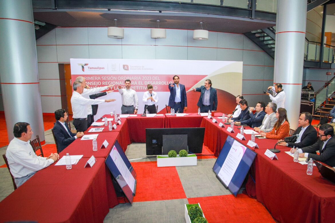 Integraron en Reynosa Consejo Regional para el Desarrollo Económico y la Competitividad