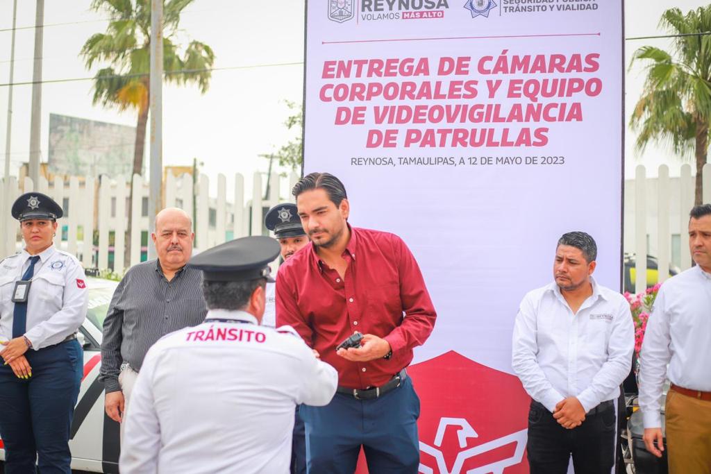 Entregó Alcalde Carlos Peña Ortiz equipos tecnológicos a Tránsito y Vialidad