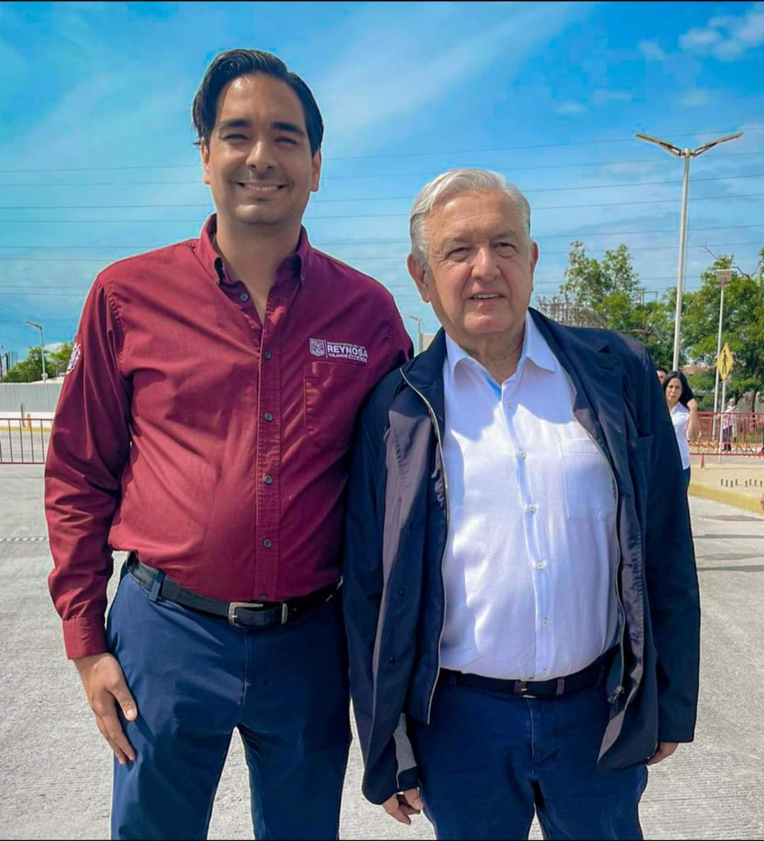 Recibió Alcalde Carlos Peña Ortiz al Presidente Andrés Manuel López Obrador