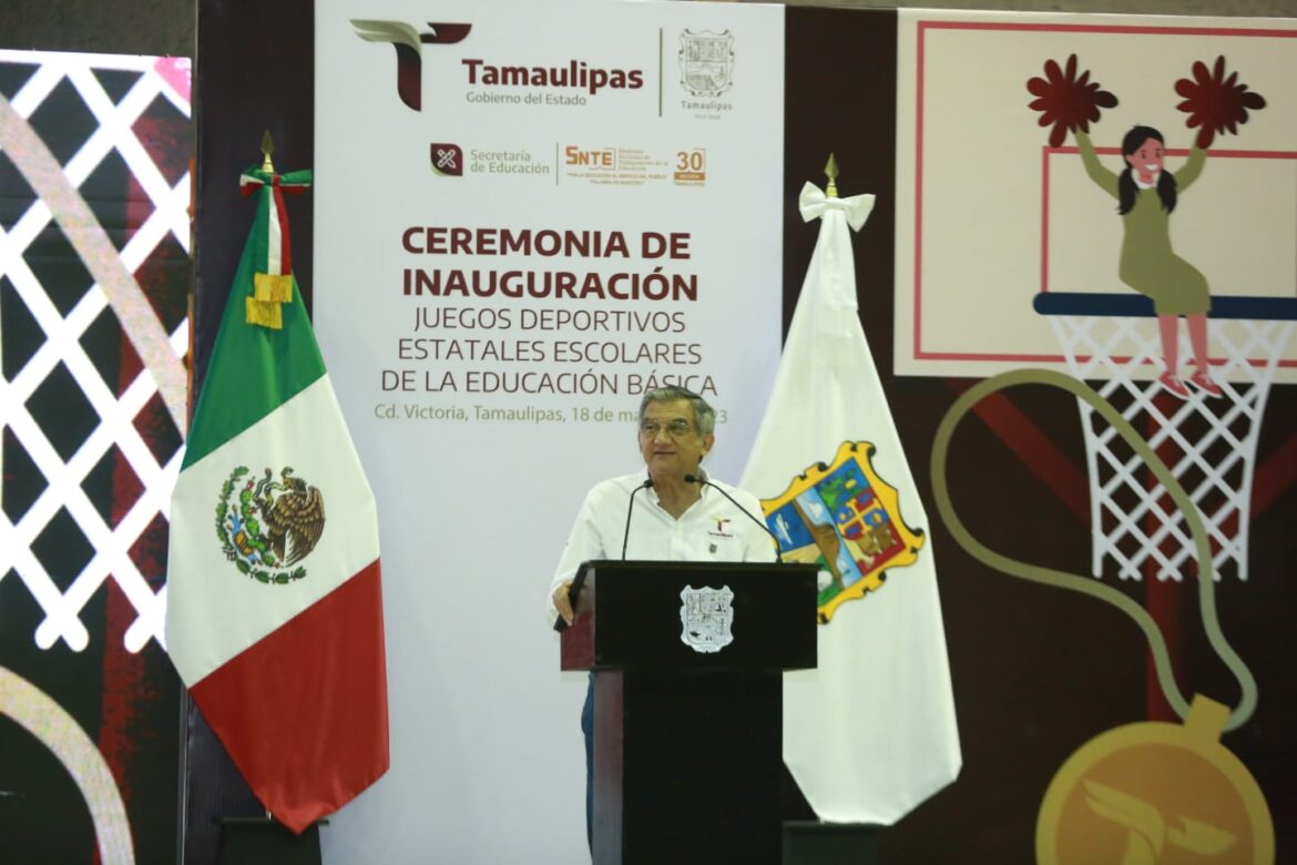 Promover el deporte en Tamaulipas primordial para reconstruir el tejido social, afirma Gobernador