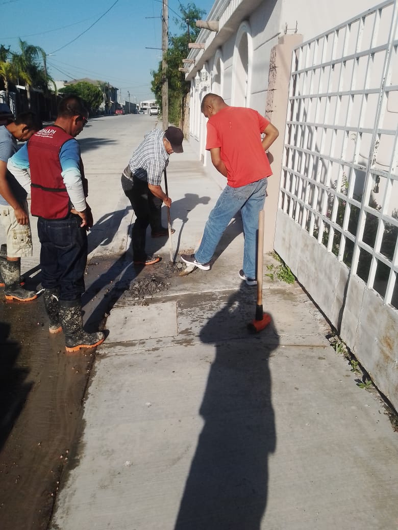 Solucionó COMAPA fugas de agua potable en Las Granjas