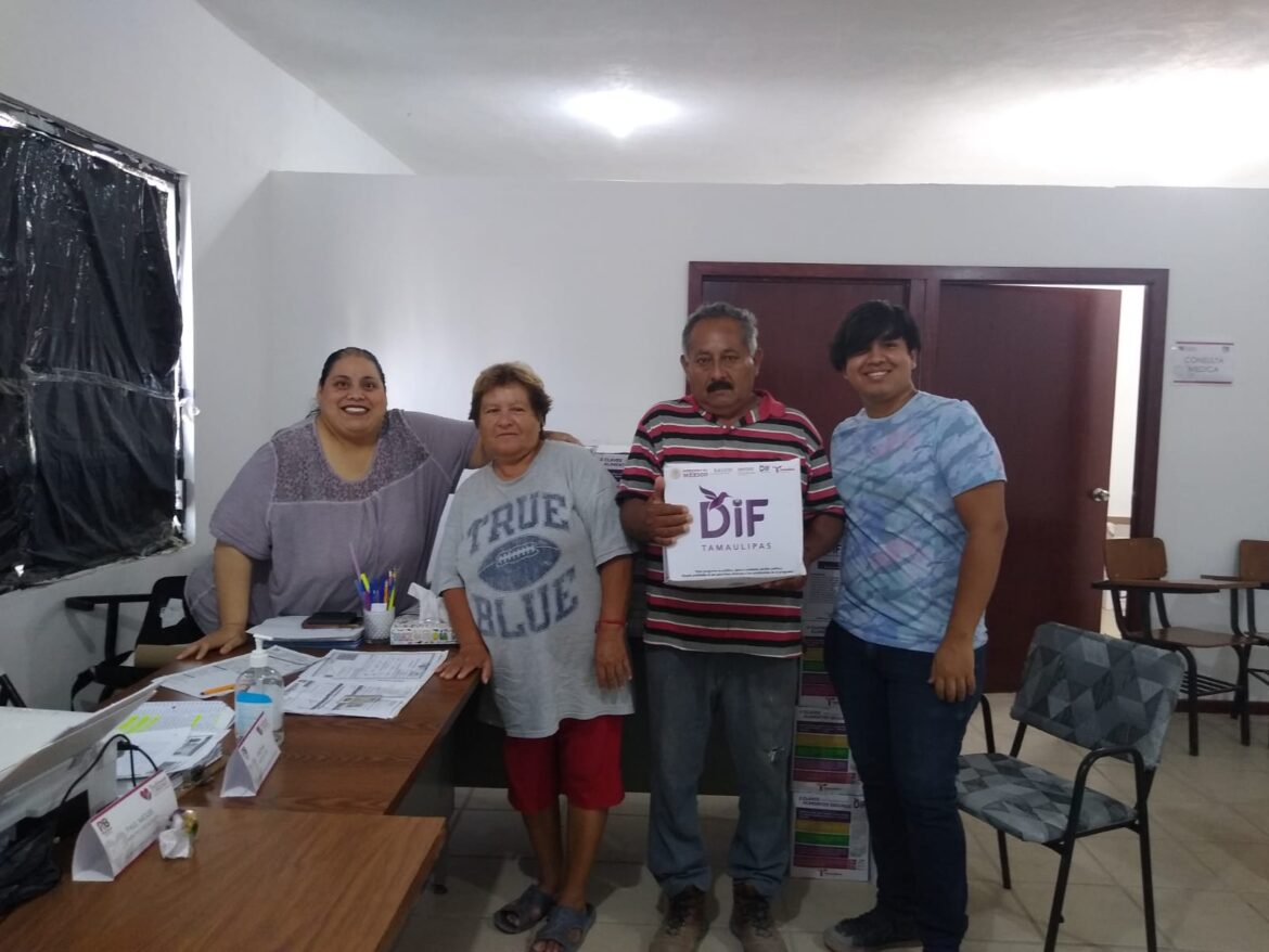 ENTREGA DIF NUEVO PROGRESO DESPENSAS DEL PROGRAMA VOLUNTAD PARA AYUDAR A LAS FAMILIAS