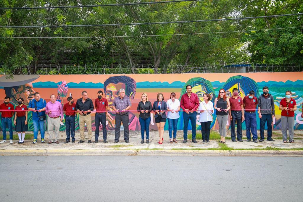 Destacan «Resiliencia» en nuevo Mural para Reynosa