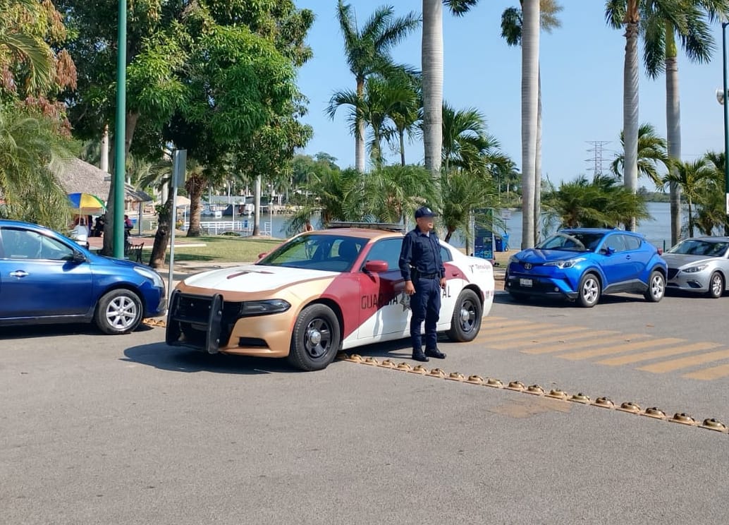Guardia Estatal preserva seguridad en calles de Tampico
