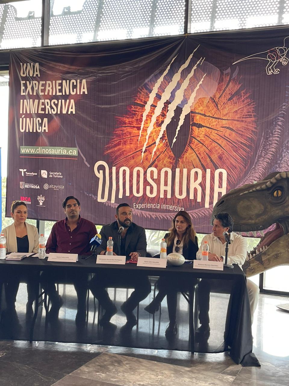 Presentarán en Reynosa «DINOSAURIA… Experiencia Inmersiva»