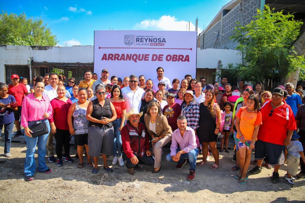 Arranca Alcalde Carlos Peña Ortiz pavimentación en la Lucio Blanco