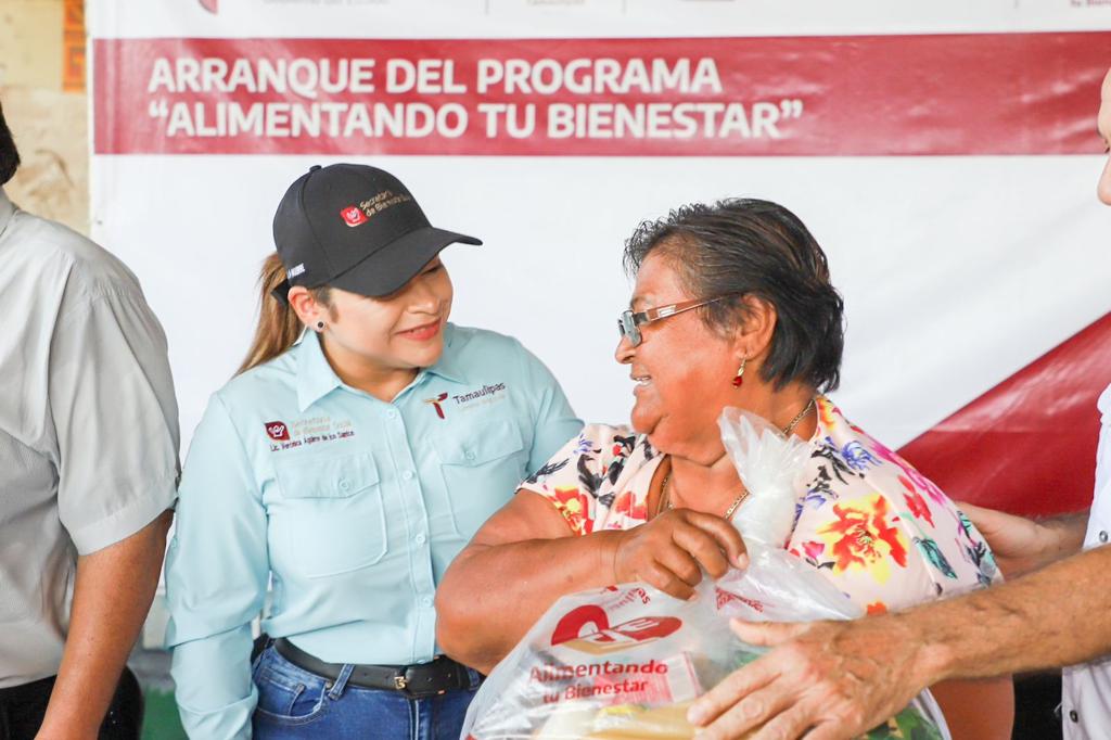 Continúa SEBIEN con la entrega de despensas, ahora fue turno de El Mante