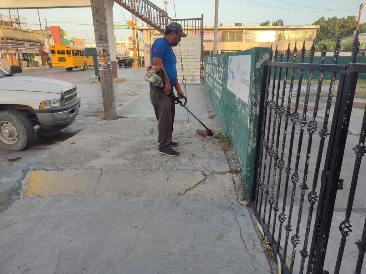 GOBIERNO DE RÍO BRAVO REFUERZA LOS SERVICIOS DE LIMPIEZA EN LA CIUDAD