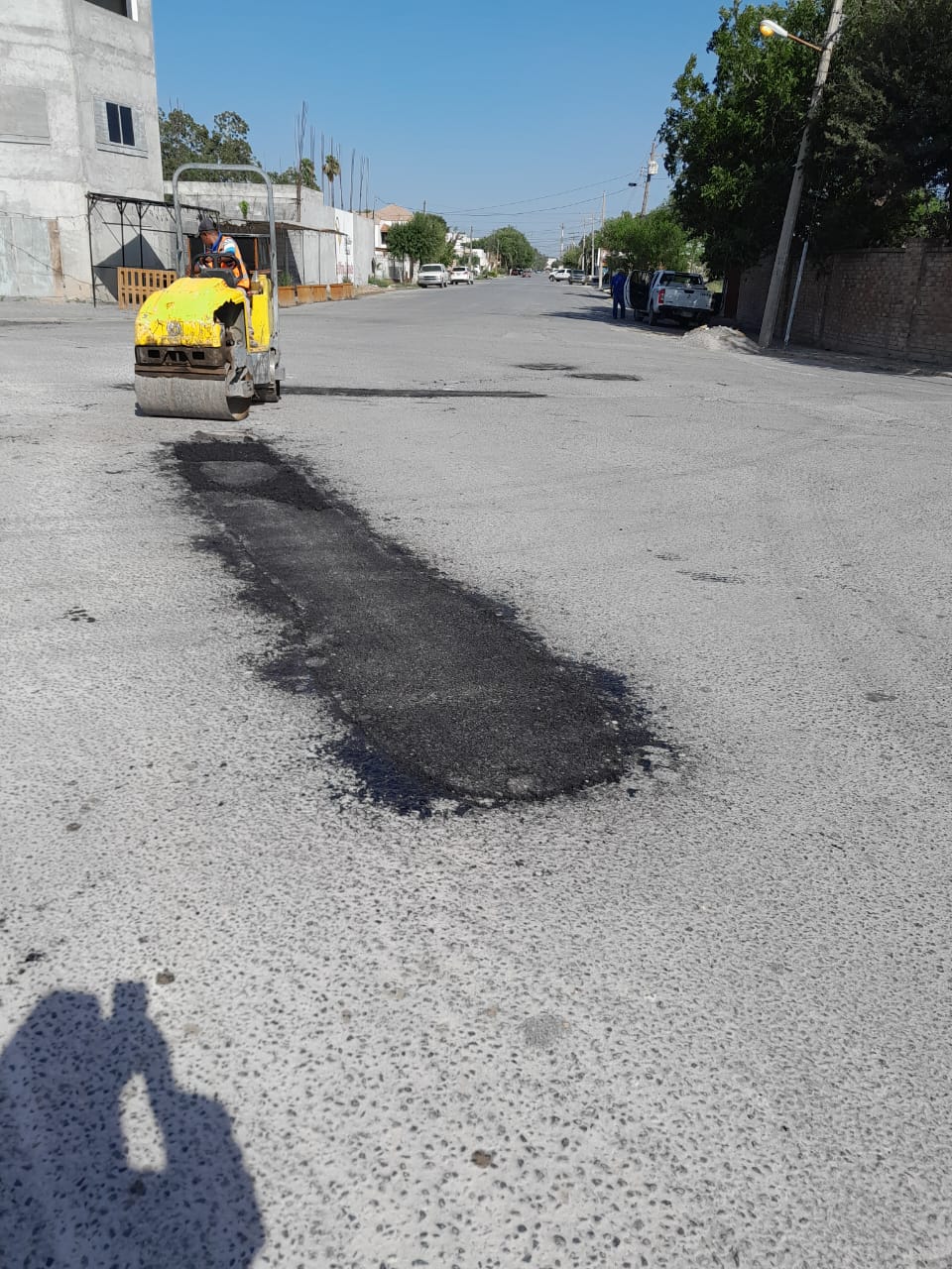 GOBIERNO DE RÍO BRAVO AVANZA EN BACHEO DE PRINCIPALES ARTERIAS