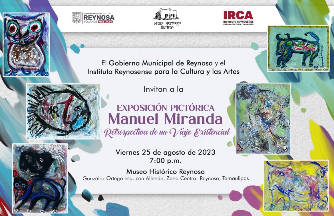 Invita Alcalde Carlos Peña Ortiz a exposición pictórica en el Museo Histórico