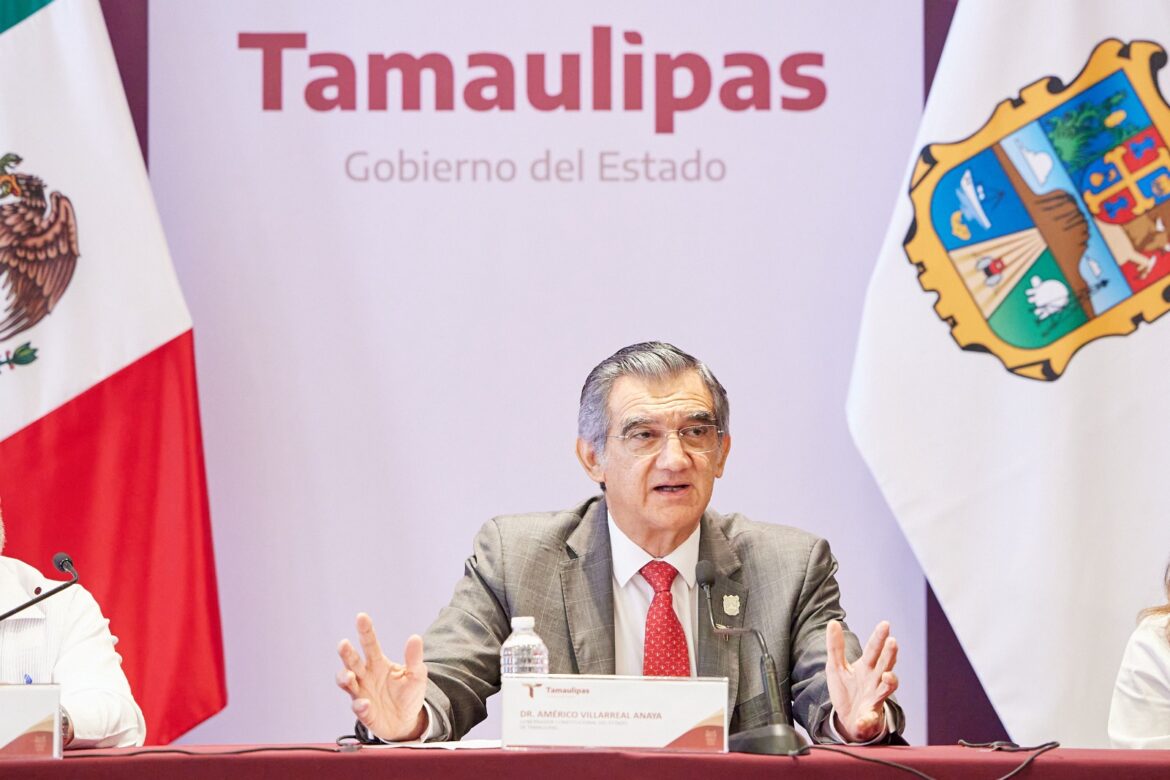 Acuerdan gobernadores de Tamaulipas y Nuevo León dialogar sobre el Acueducto del Pánuco
