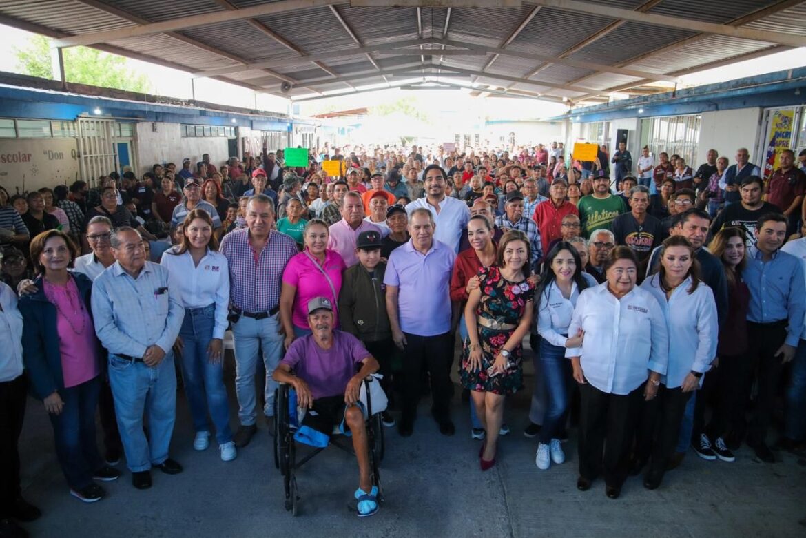 Llevó Alcalde Carlos Peña Ortiz beneficios al Fraccionamiento Campestre