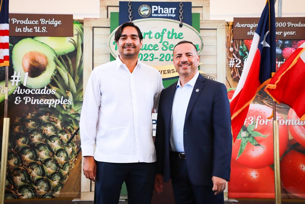 Celebran Alcalde de Reynosa y Mayor de Pharr productividad agrícola