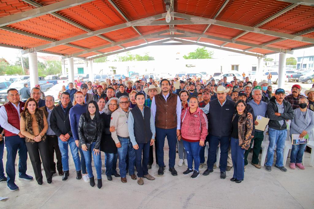 Estimula Alcalde Carlos Peña Ortiz productividad del campo en Reynosa con 2.7 MDP