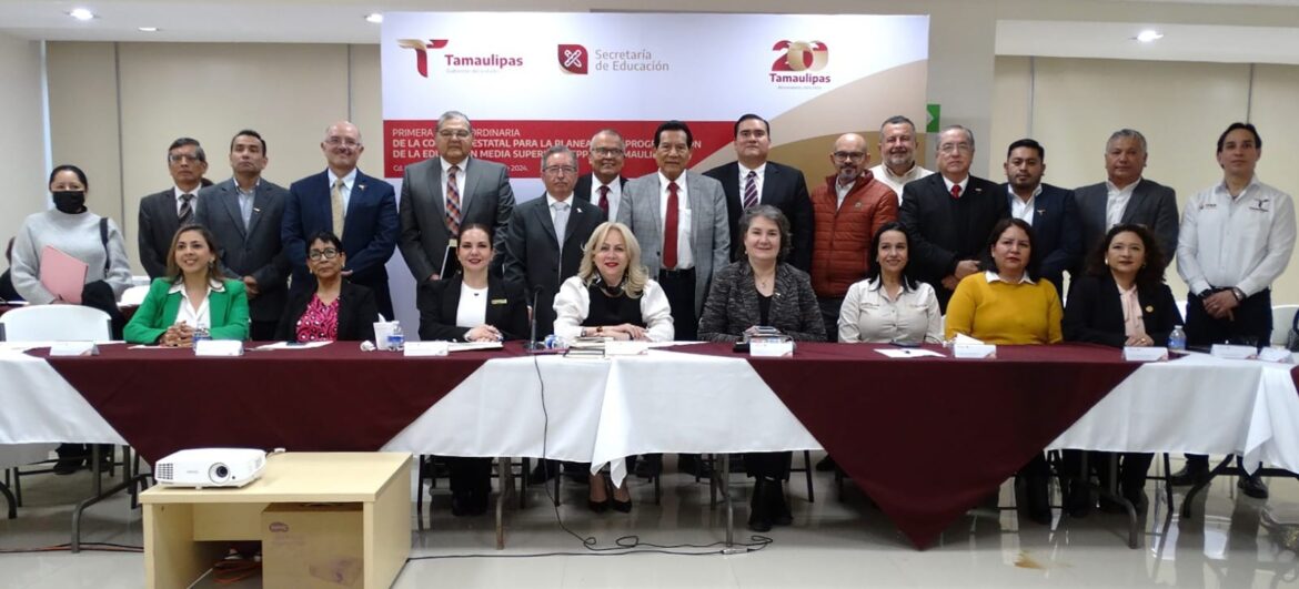 Se reúne Comisión Estatal para la Planeación y Programación de la Educación Media Superior (CEPPEMS)