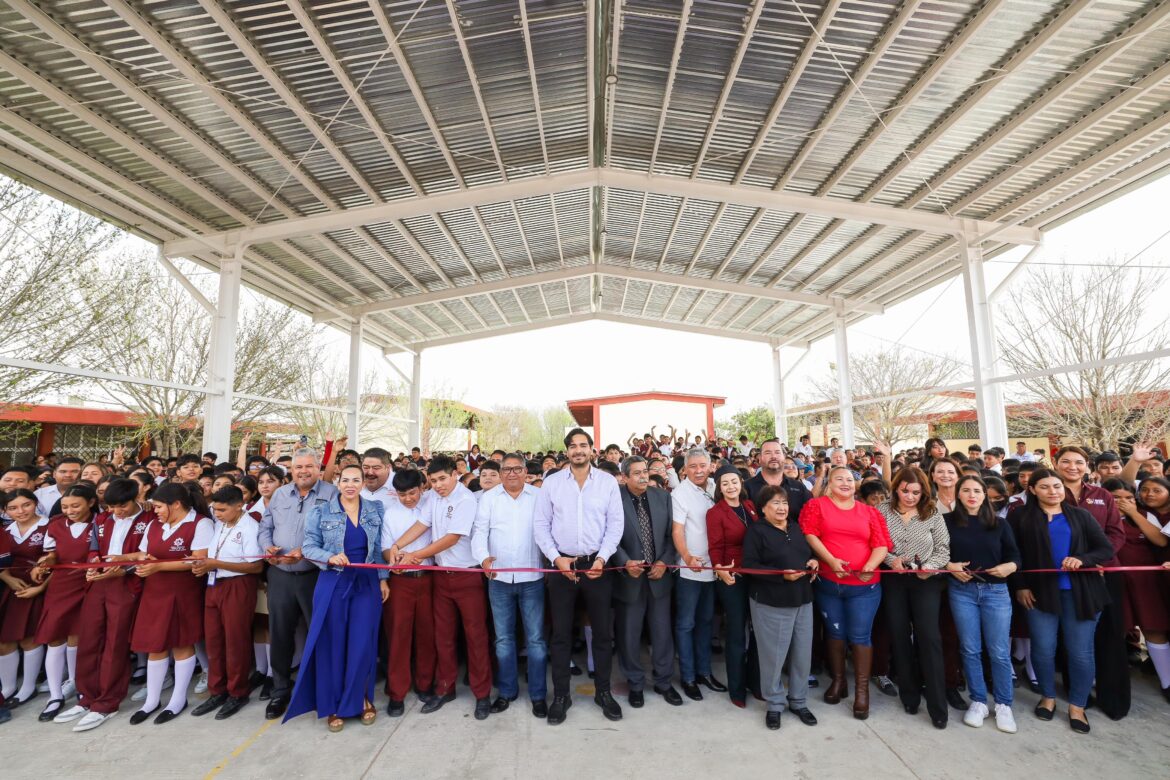 Nueva Infraestructura escolar del Gobierno de Carlos Peña Ortiz beneficia a la Secundaria Técnica 93