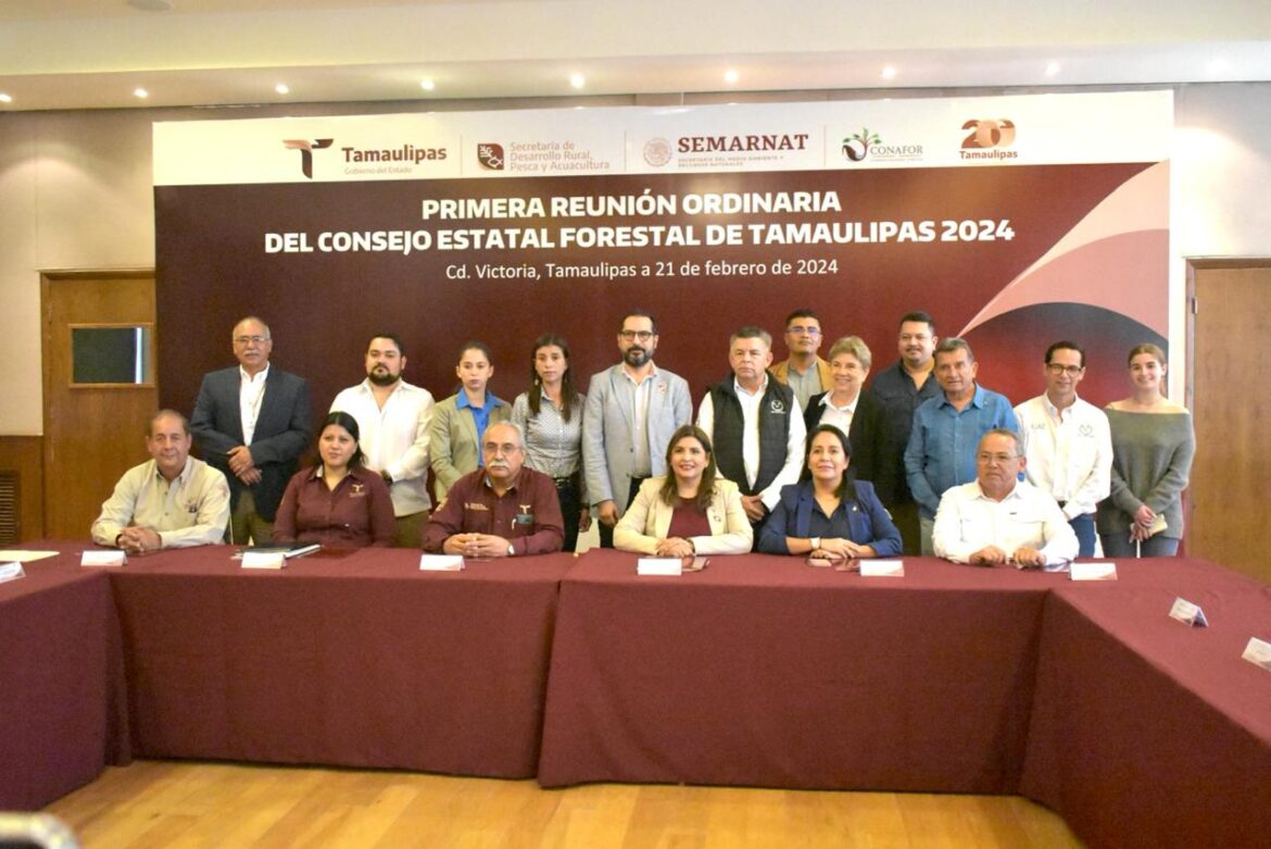 Realizan primera reunión Ordinaria del Consejo Estatal Forestal 2024