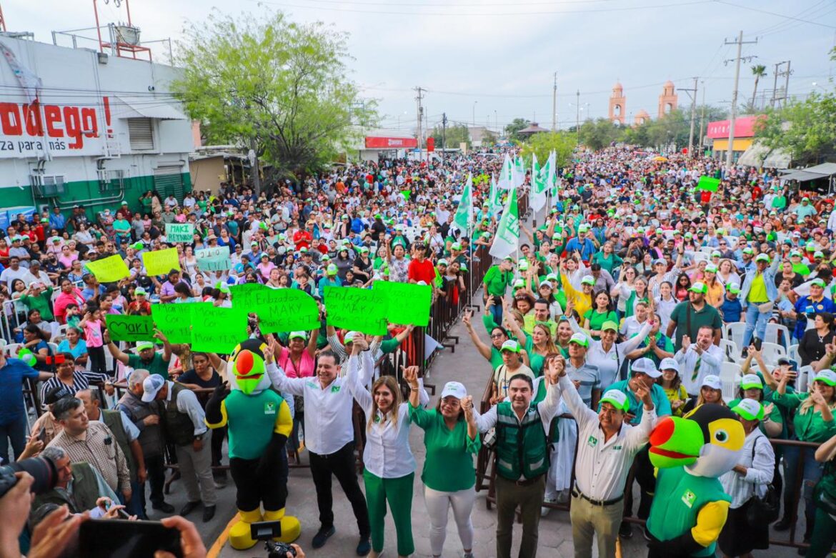 Desde Reynosa con Maki y Eugenio la 4T se Pinta de Verde