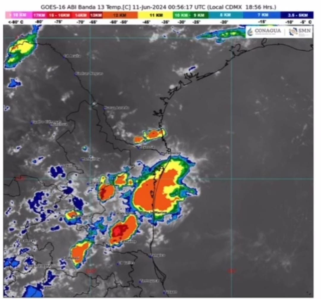Arriban lluvias a Reynosa y prevalecen altas temperaturas: PCyB